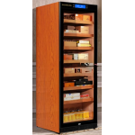 Vincellar C380A-CABR Rosewood Brown Box / Canadian Cedar Wood Shelf Thermostatic Cigar Cabinet (7-tier, 1200-1800pcs)